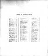 Index to Illustrations, Divide County 1915